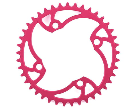 Calculated Manufacturing 4-Bolt Pro Chainring (Pink) (41T)